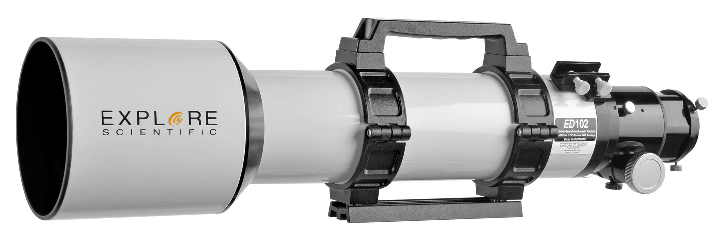 EXPLORE SCIENTIFIC ED APO 102mm f/7 Alu FCD-100 Alu HEX Telescope