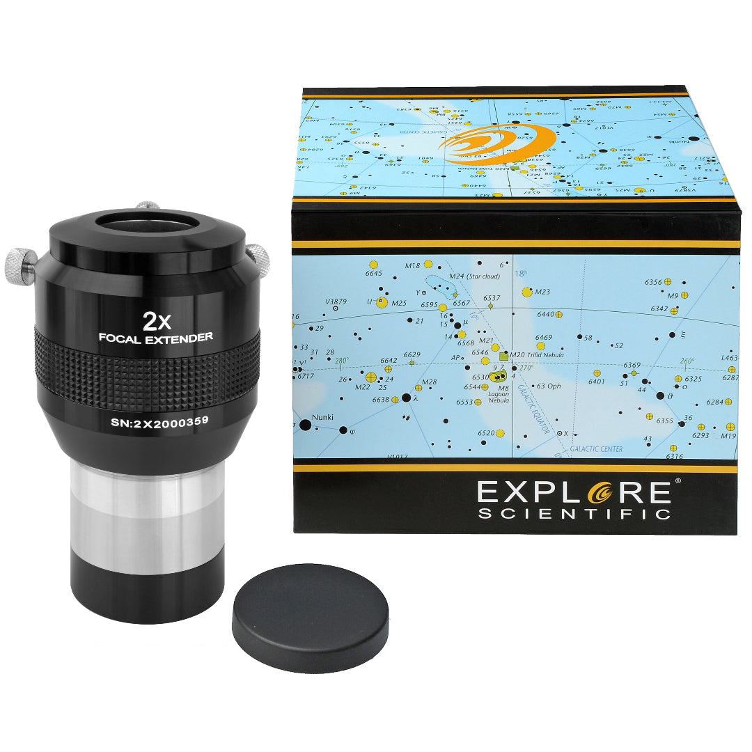 EXPLORE SCIENTIFIC 2x 50.8mm/2" Teleconverter