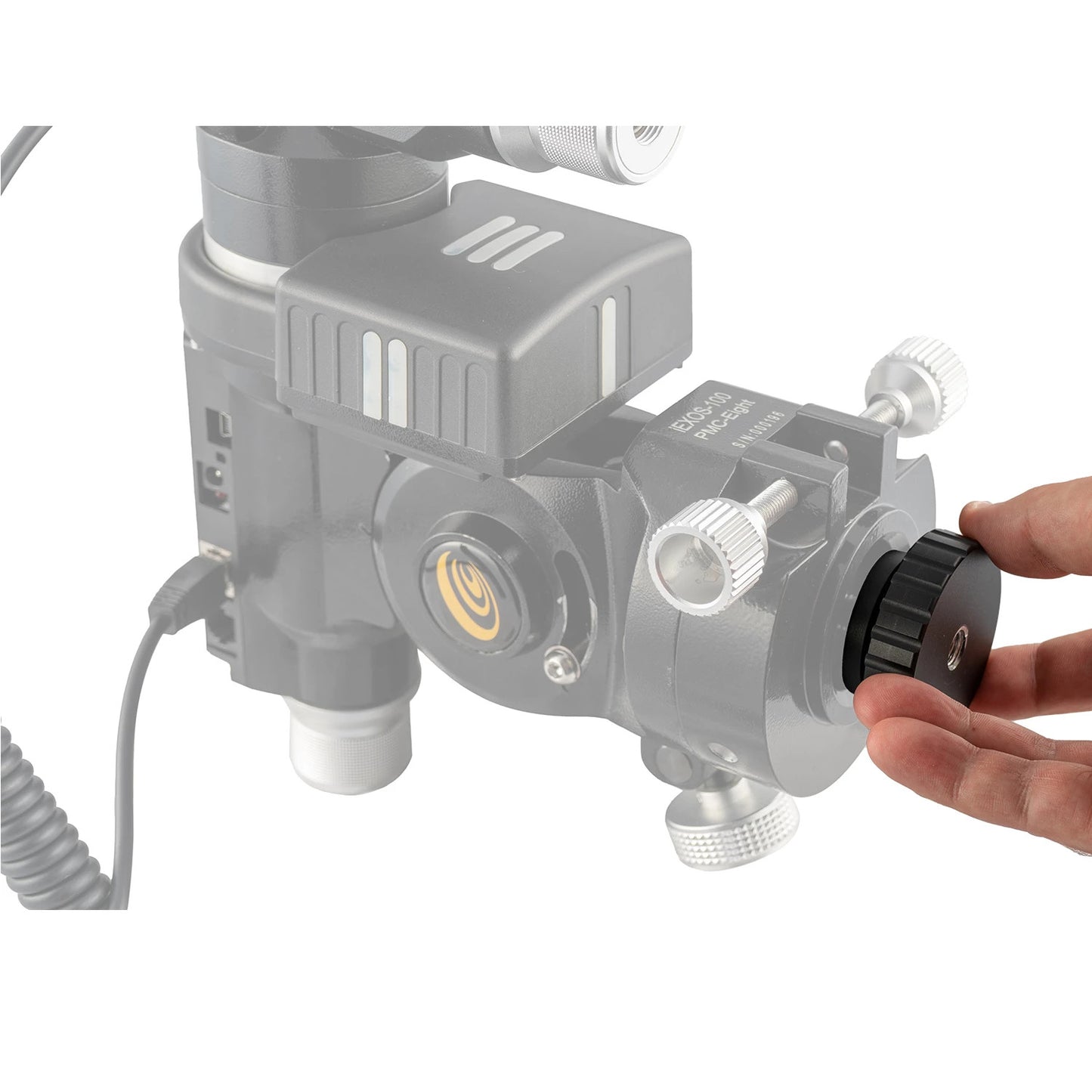 EXPLORE SCIENTIFIC iEXOS-100 Mount Azimuth Fine Adjustment