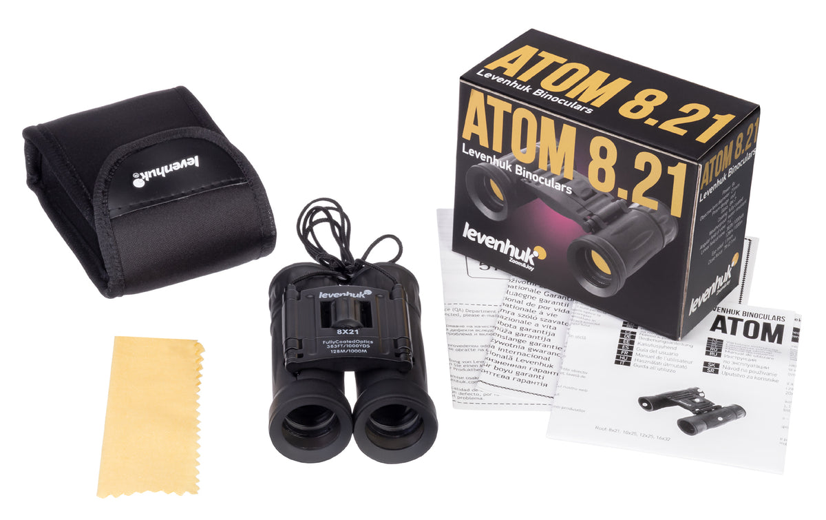 Prismáticos Levenhuk Atom 8x21