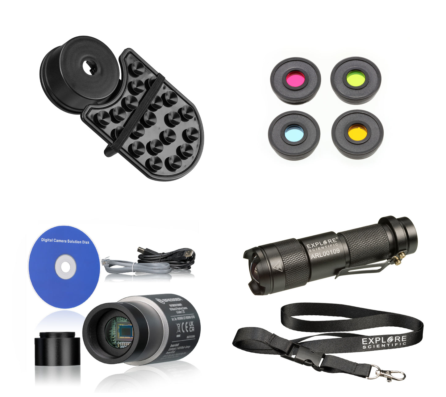 Automatik AC 80/400 GoTo Telescope with HD Planetary Camera