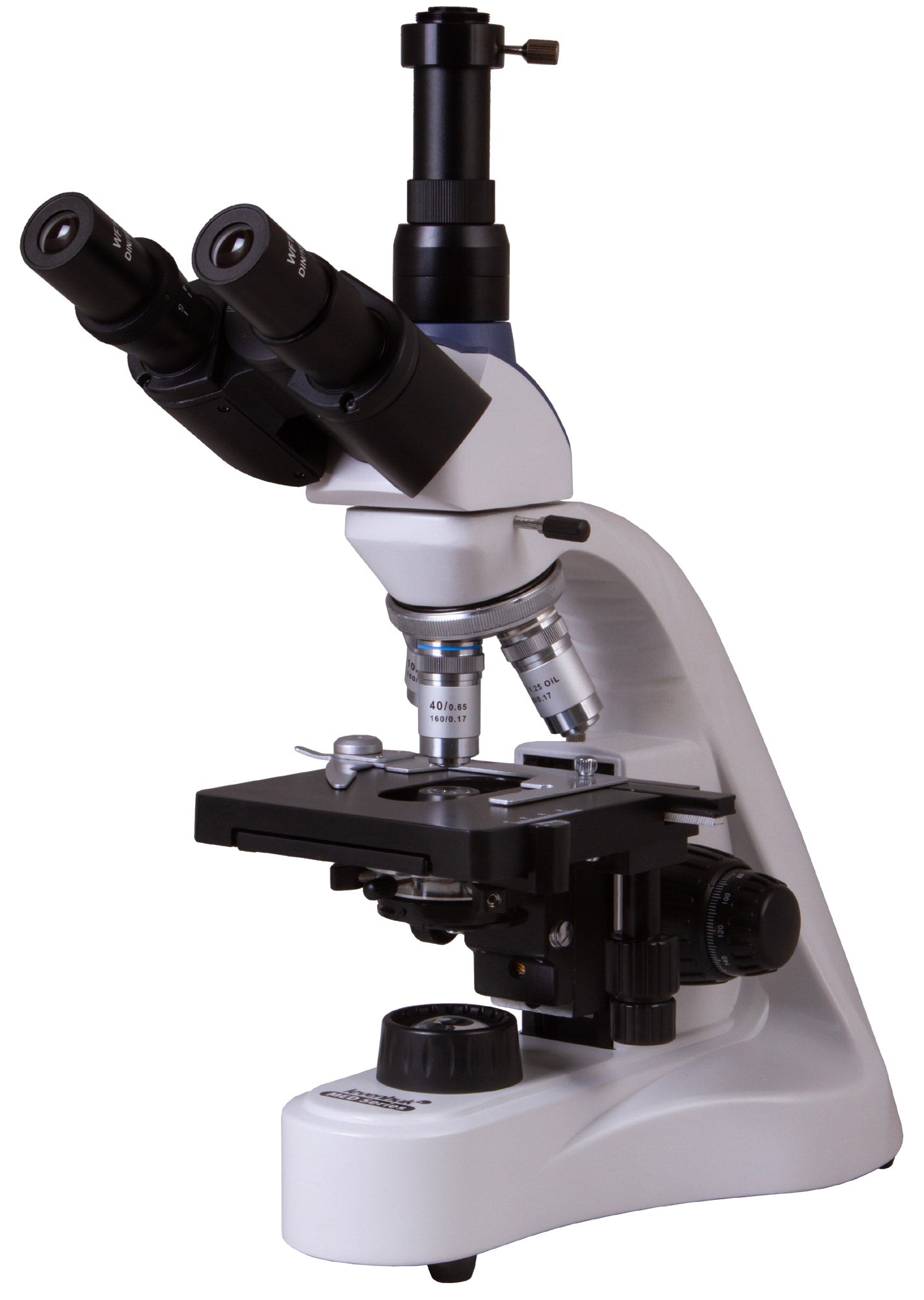 Microscópio trinocular Levenhuk MED 10T