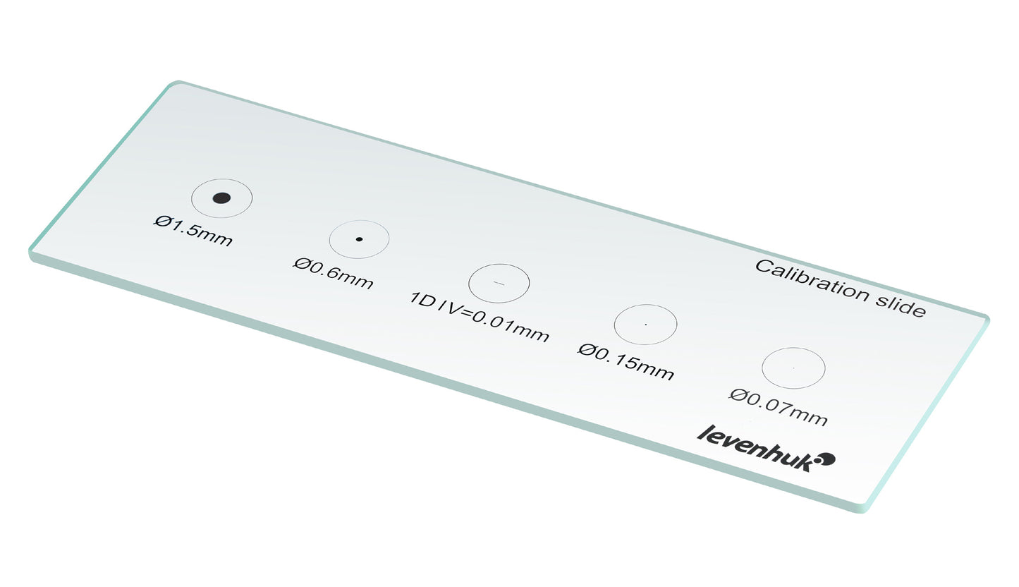 Levenhuk MED X/Y Calibration Stage Micrometer