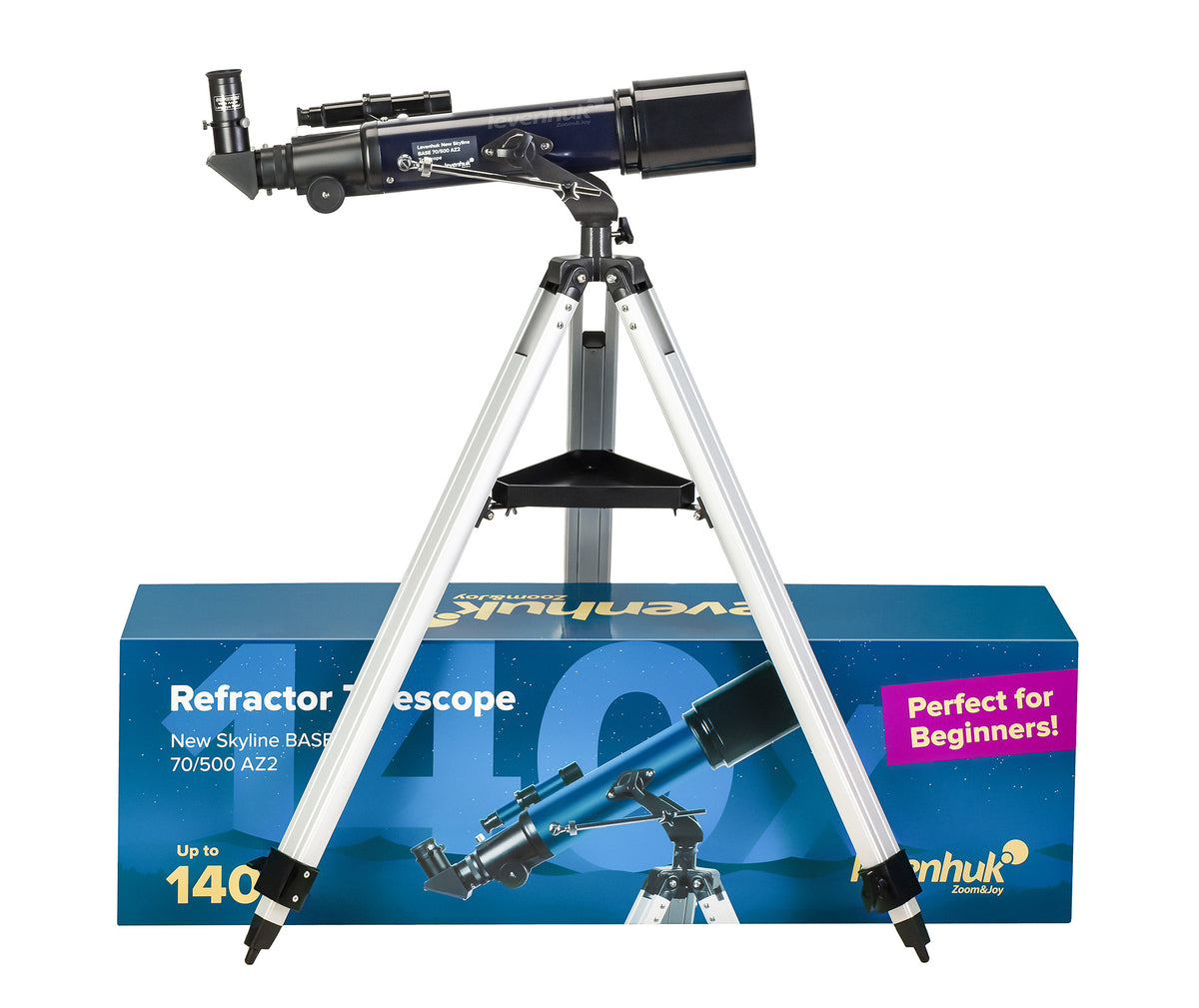 Levenhuk New Skyline BASE 70/500 AZ2 Telescope