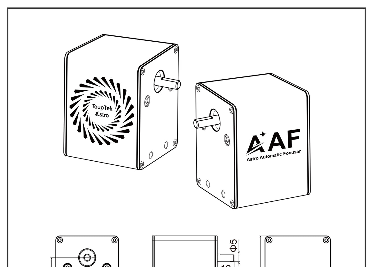 Enfocador Automático Astronómico ToupTek Astro AAF