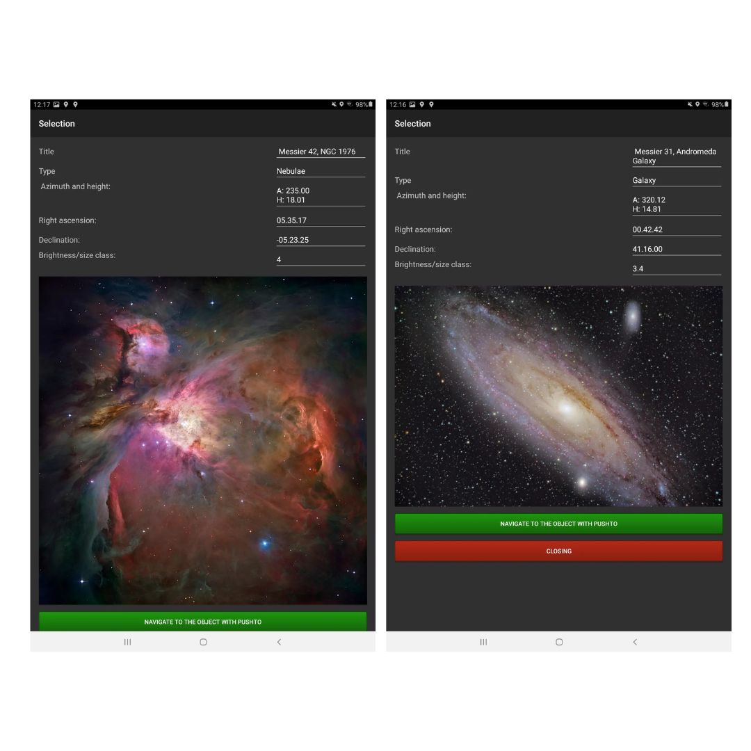 BRESSER PushTo AR-80/400 Smart Telescope with Tripod