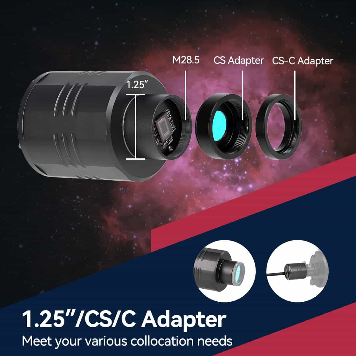 Cámara de Astronomía SC311 con WIFI