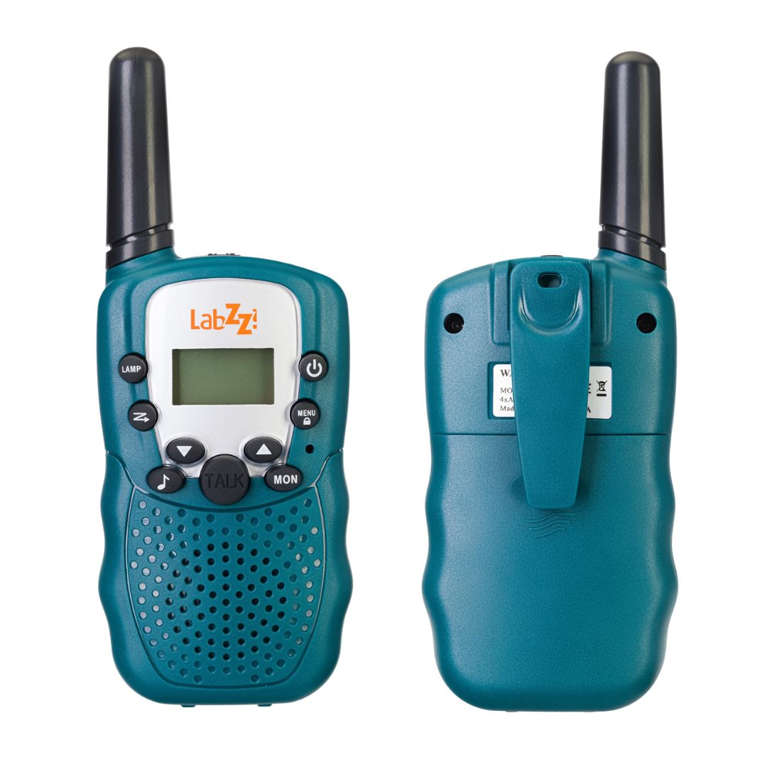 Walkie-talkie and binoculars kit for children