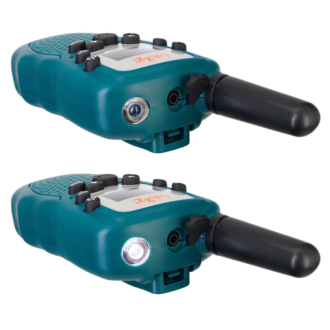 Walkie-talkie and binoculars kit for children