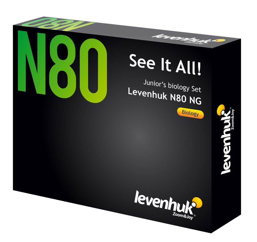 Kit de Preparação Levenhuk N80 NG "Verá tudo"