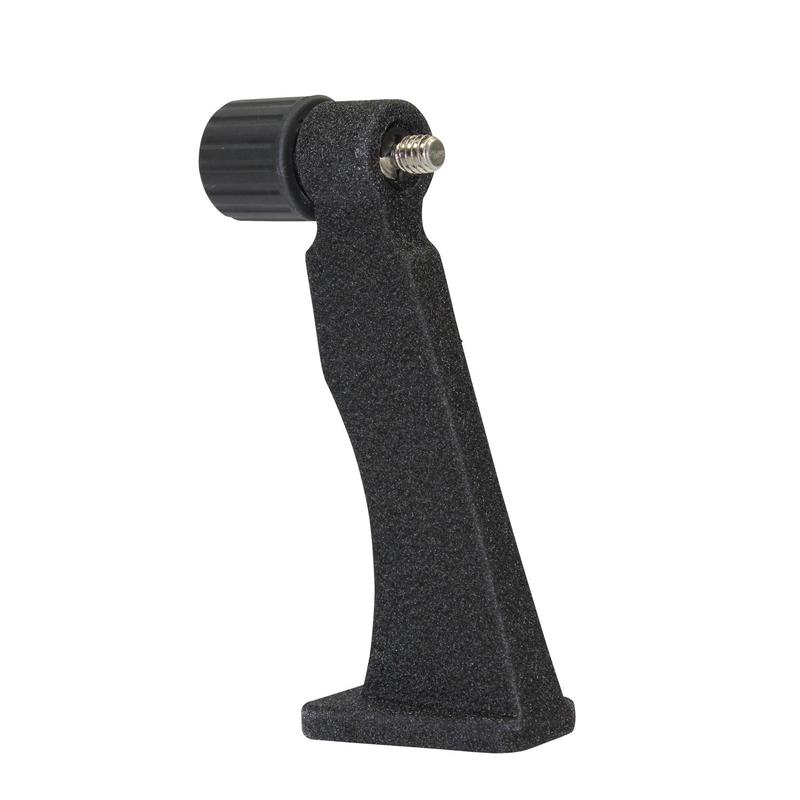 Soporte De Trípode Tipo L Para Prismáticos – Adaptador Metálico Con Rotación De 360° Y Ajuste Vertical De 90°