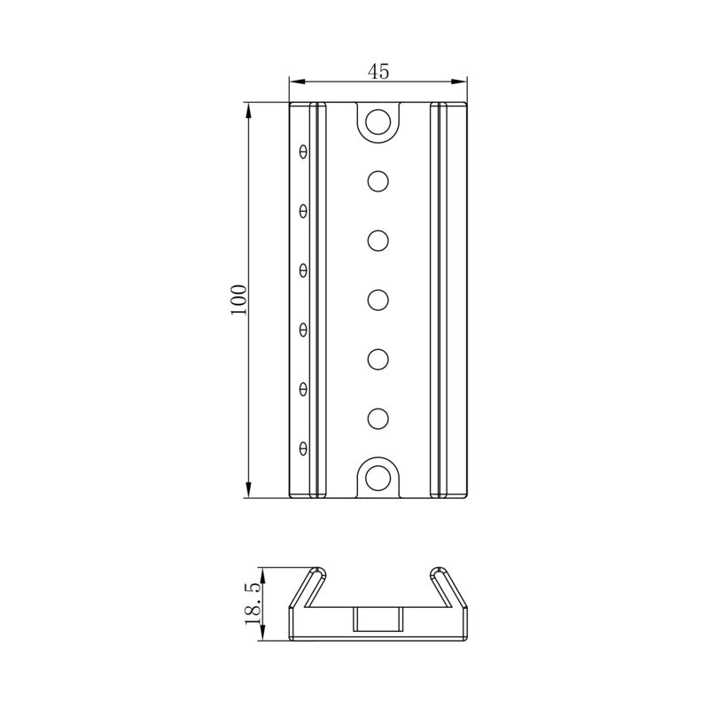 Mounting Rail Finder for 72/400 Quintuplet APO