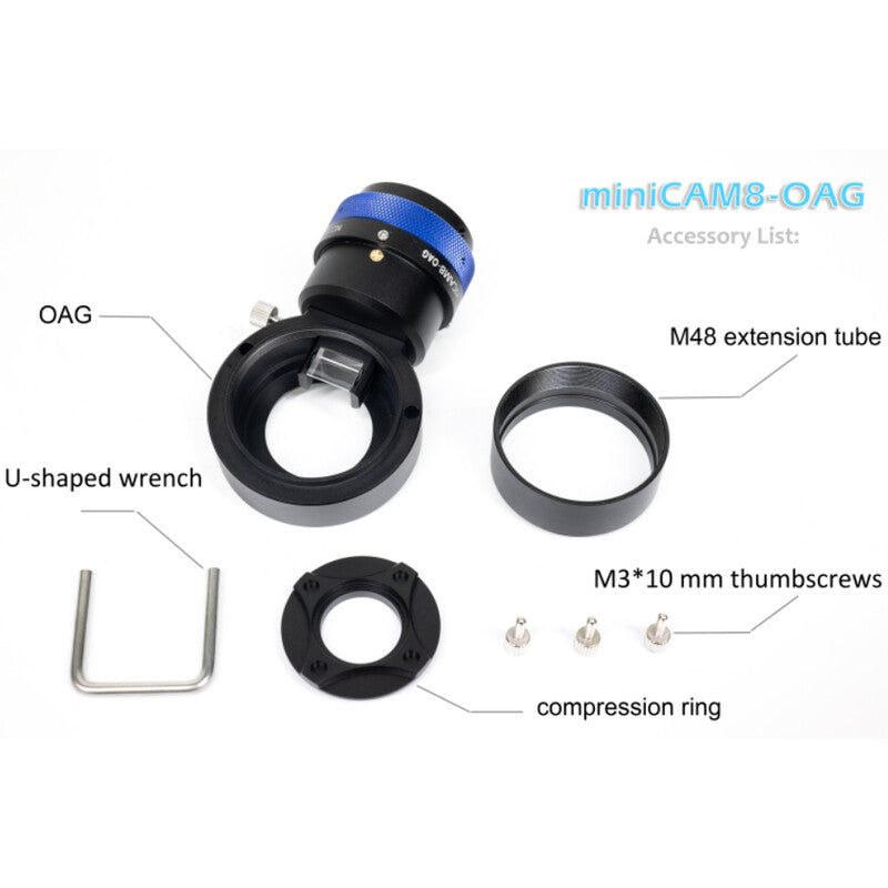 Guía fuera de eje miniCAM8