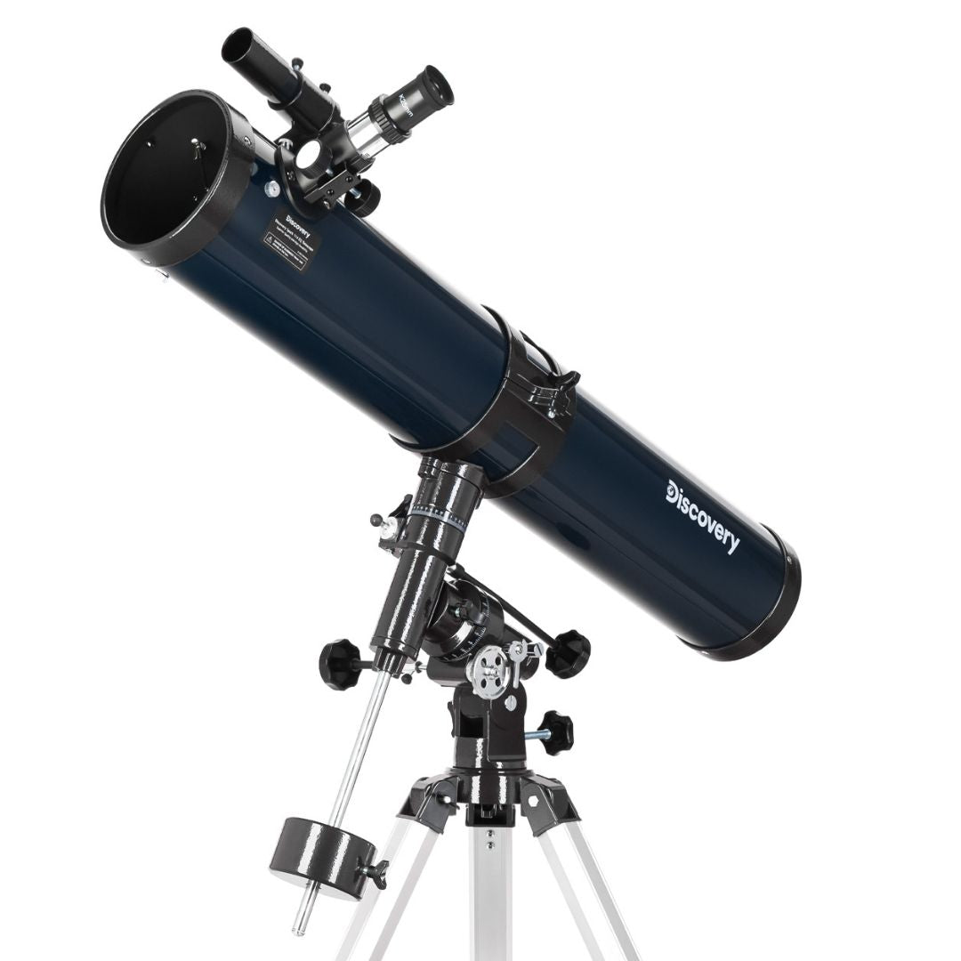 Telescopio Discovery Spark 114 EQ con libro