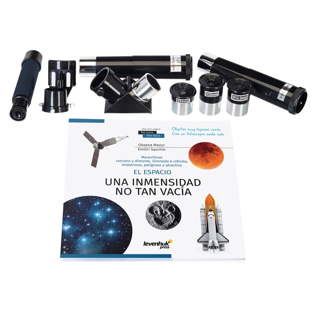 Telescopio Discovery Spark 809 EQ con libro