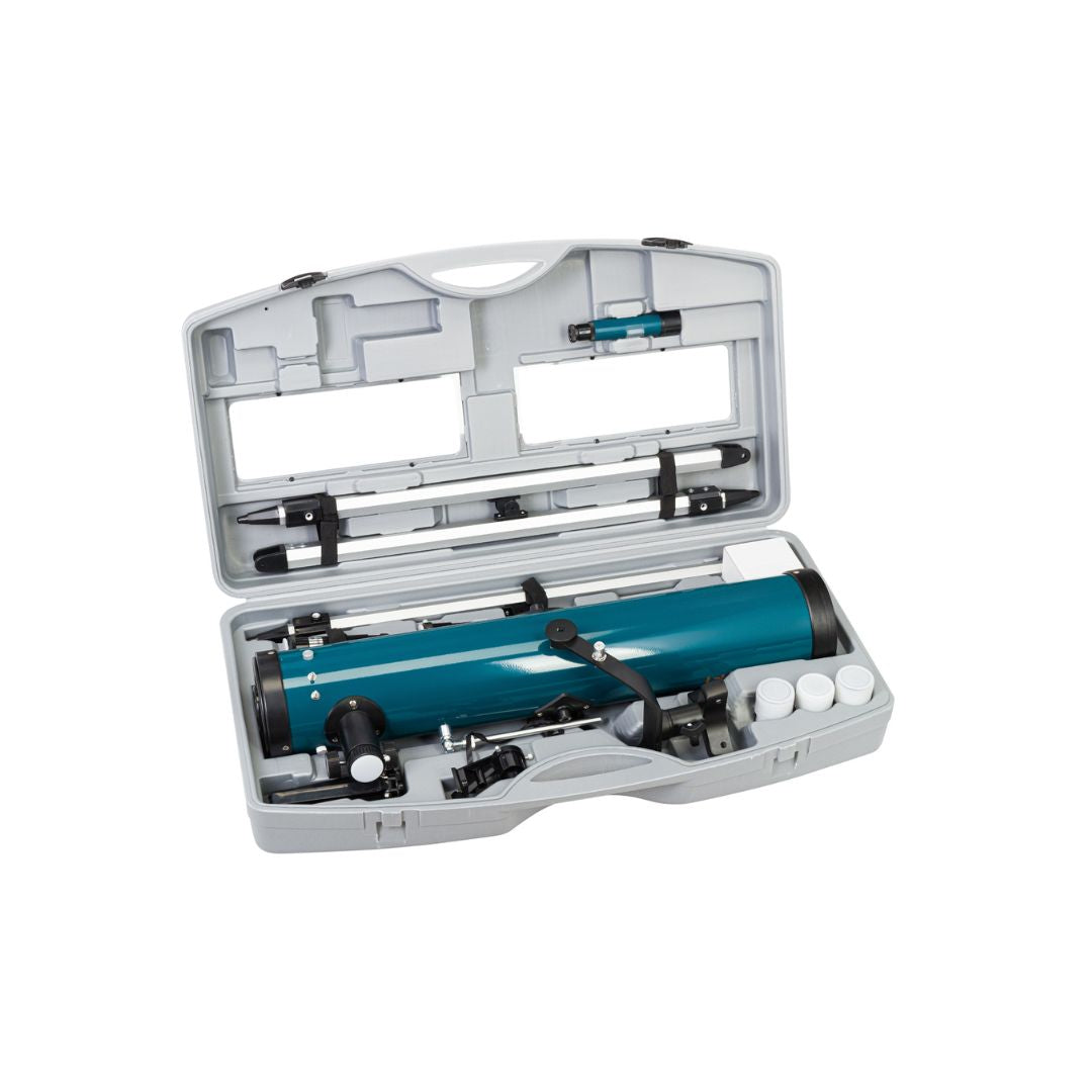 Telescopio Levenhuk LabZZ TK76 con maleta de transporte