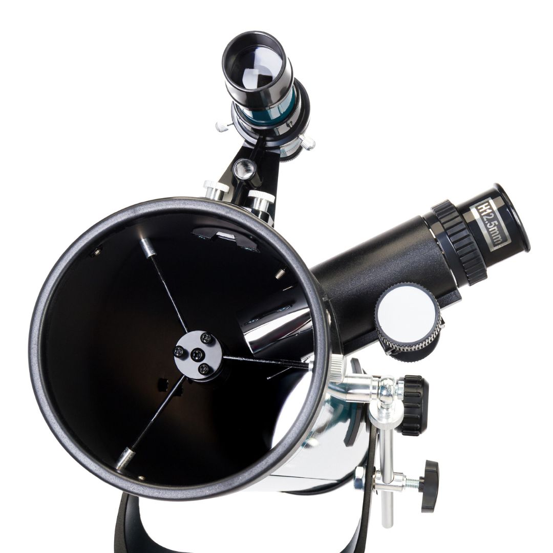 Telescopio Levenhuk LabZZ TK76 con maleta de transporte