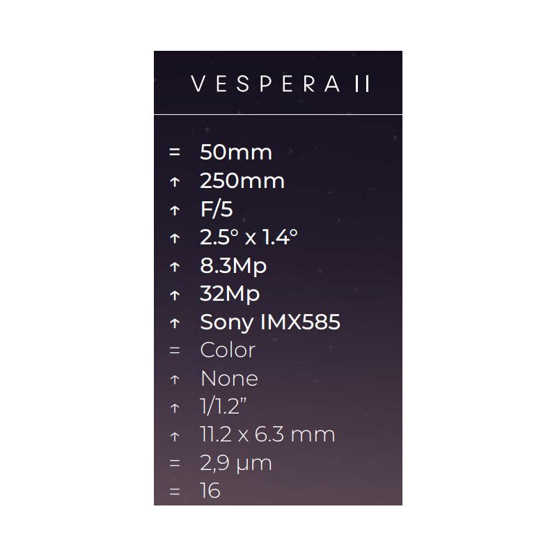 AP 50/250 VESPERA II Telescope