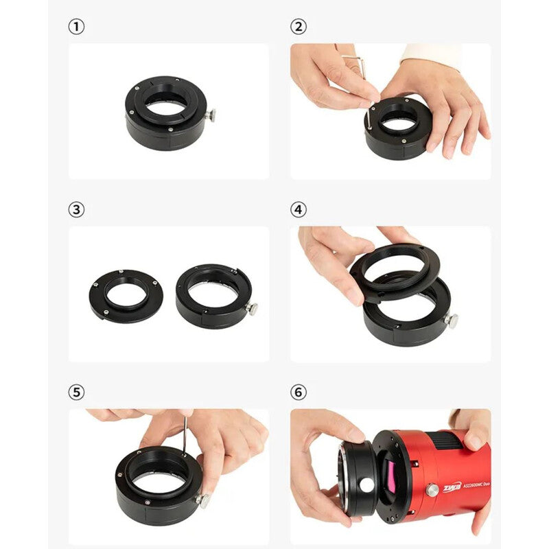 M54 adapter for filter drawer