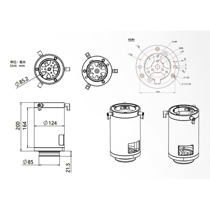 PE200 Mast Extension