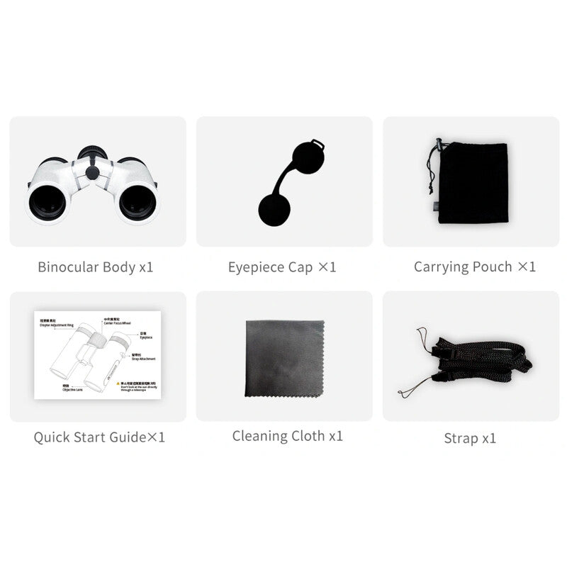 Seestar VisionX 8x24 Binoculars