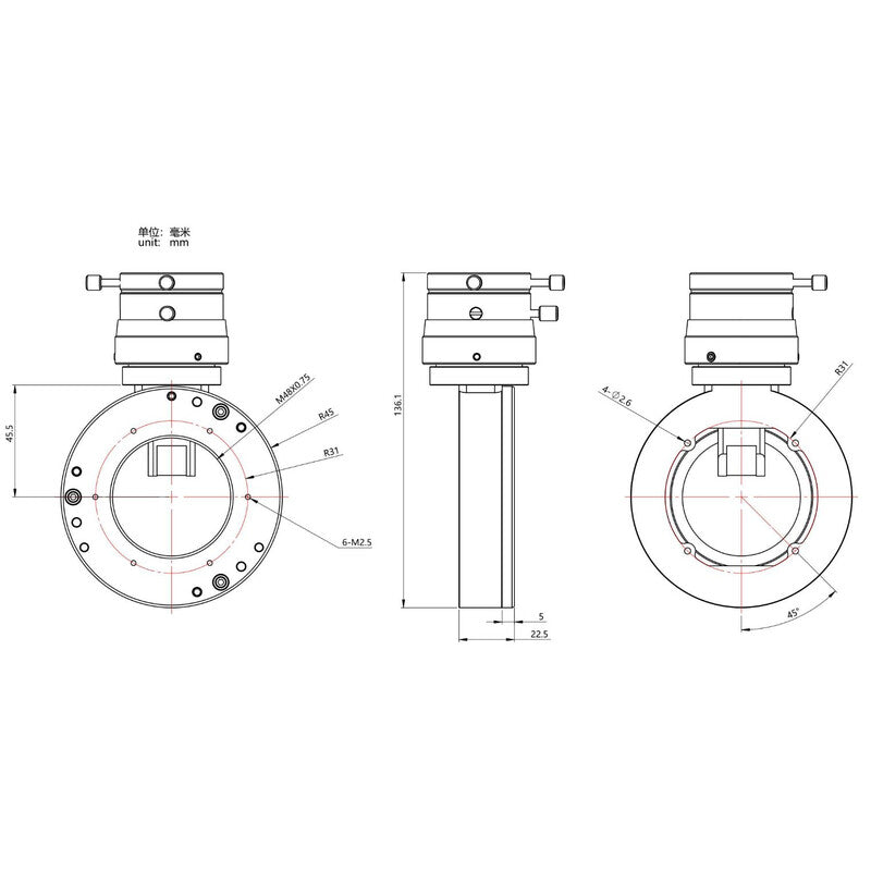 OAG-L Off-Axis Guide
