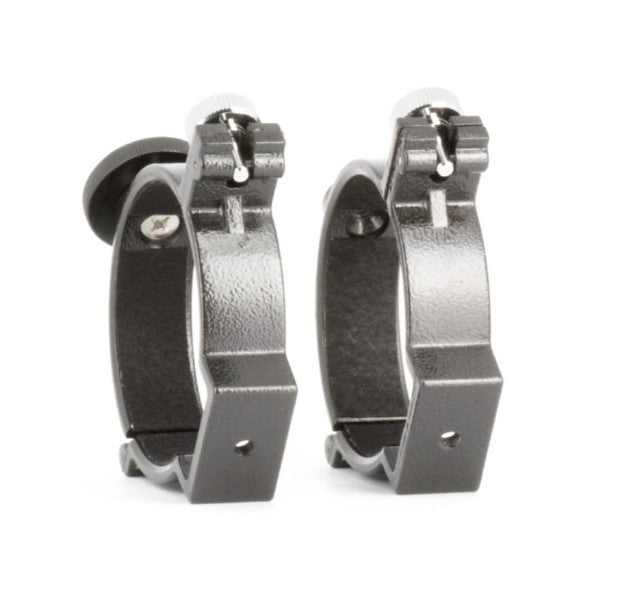 Clamps diameter 76 mm (black)