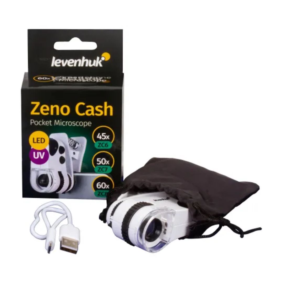 Microscopio de bolsillo Levenhuk Zeno Cash ZC6
