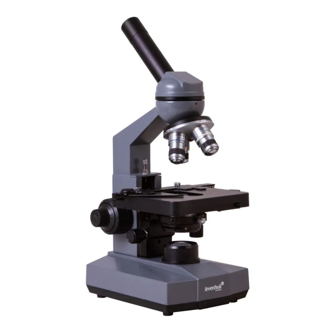 Microscopio biológico monocular Levenhuk 320 PLUS