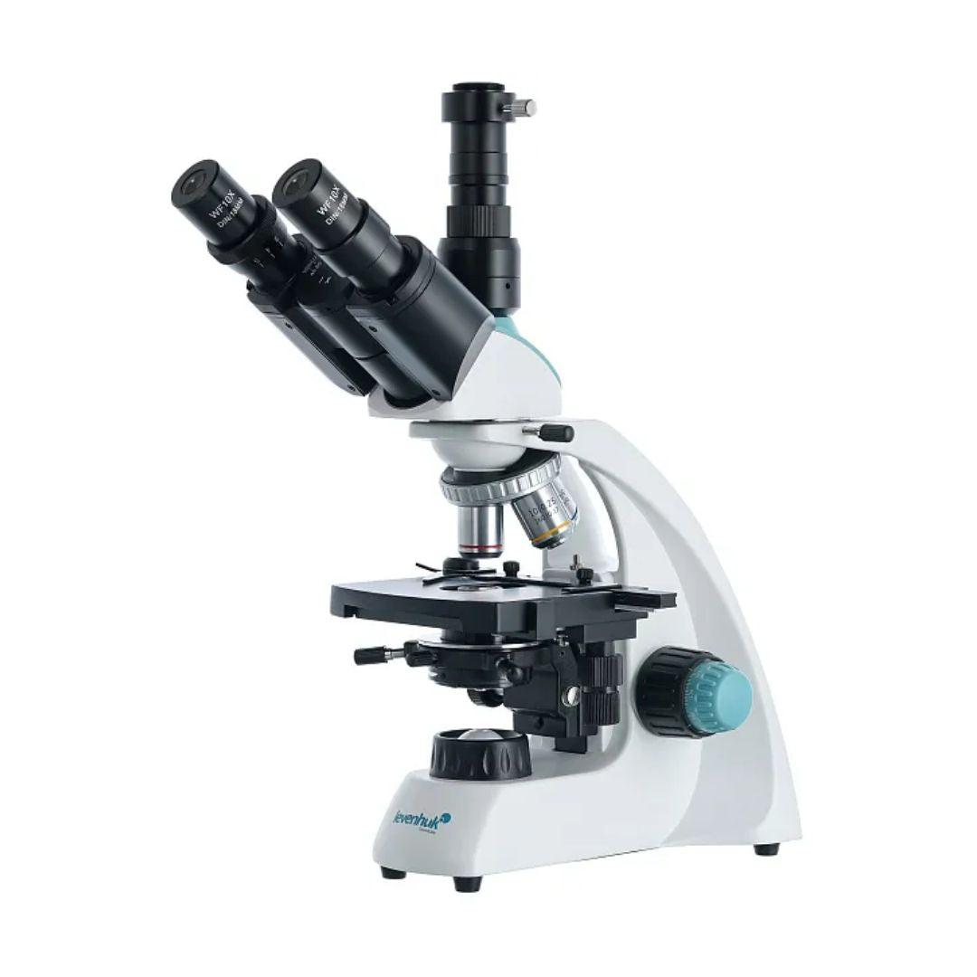 Microscopio trinocular digital Levenhuk D400T