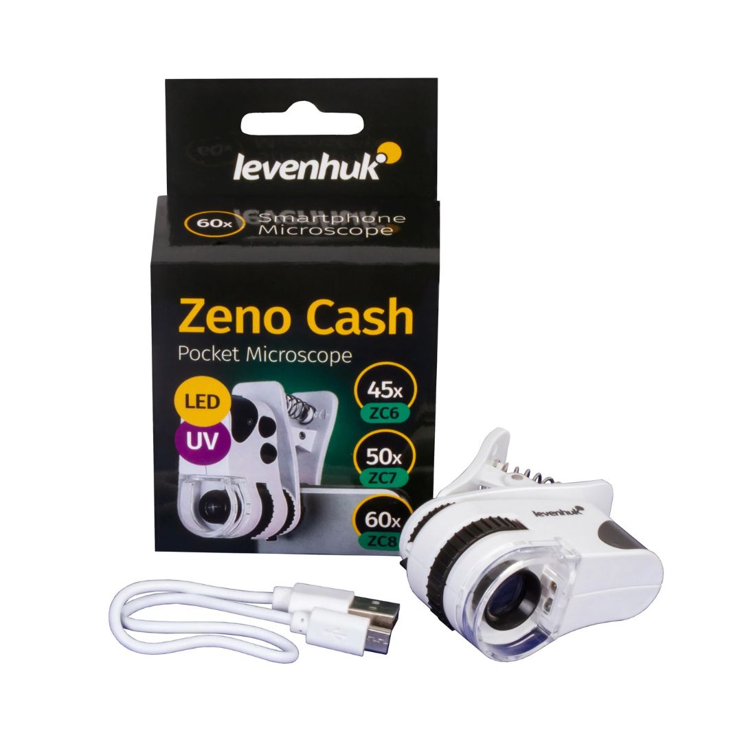 Microscopio de bolsillo Levenhuk Zeno Cash ZC6