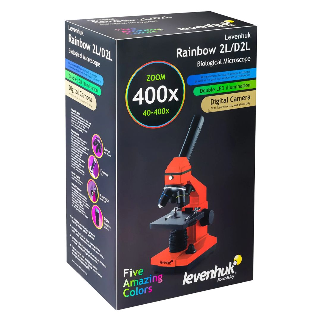 Microscopio Levenhuk Rainbow 2L PLUS