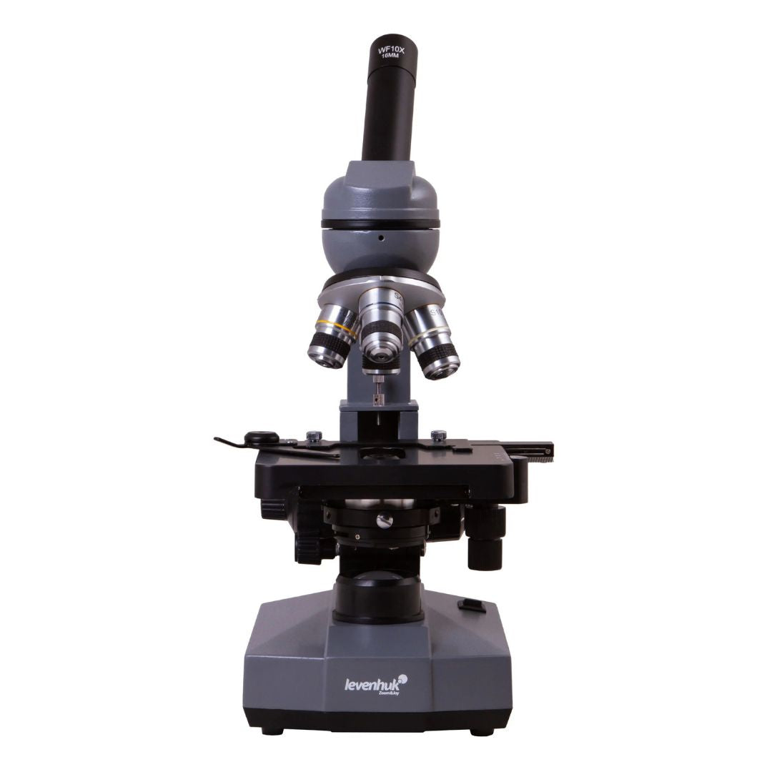 Microscopio biológico monocular Levenhuk 320 PLUS