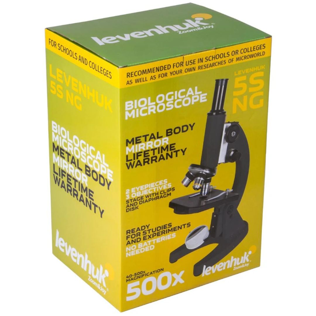Microscopio monocular Levenhuk 5S NG