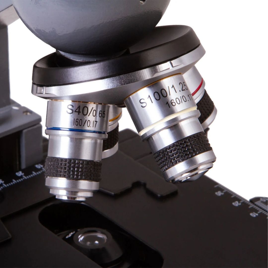 Microscopio monocular biológico Levenhuk 320 BASE