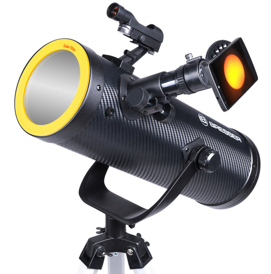 Telescopio con Filtro solar BRESSER Solarix 114/500