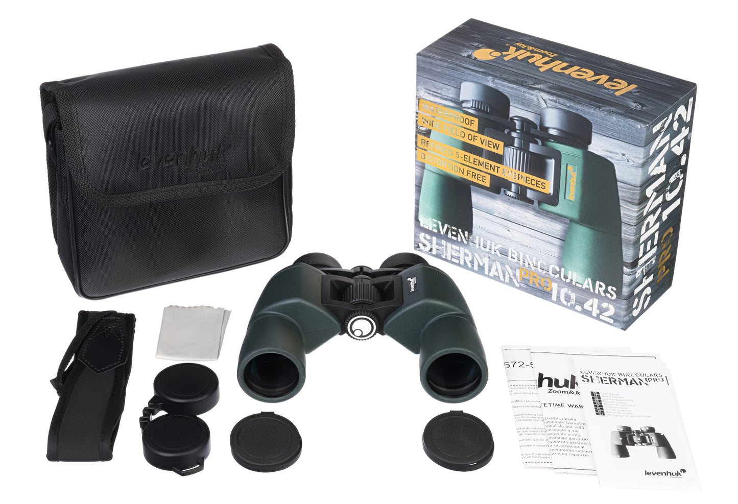 Levenhuk Sherman PRO 10x42 Binoculars