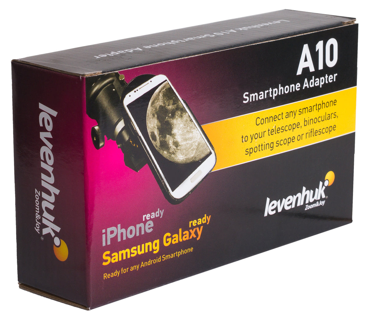 Adaptador smartphone para telescopio astrofotografía A10