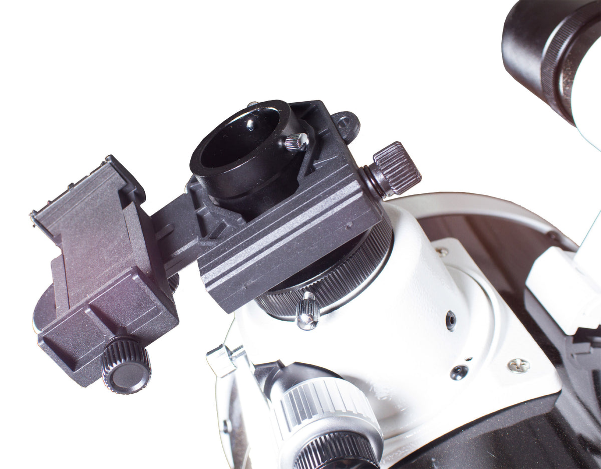Adaptador smartphone para telescopio astrofotografía A10