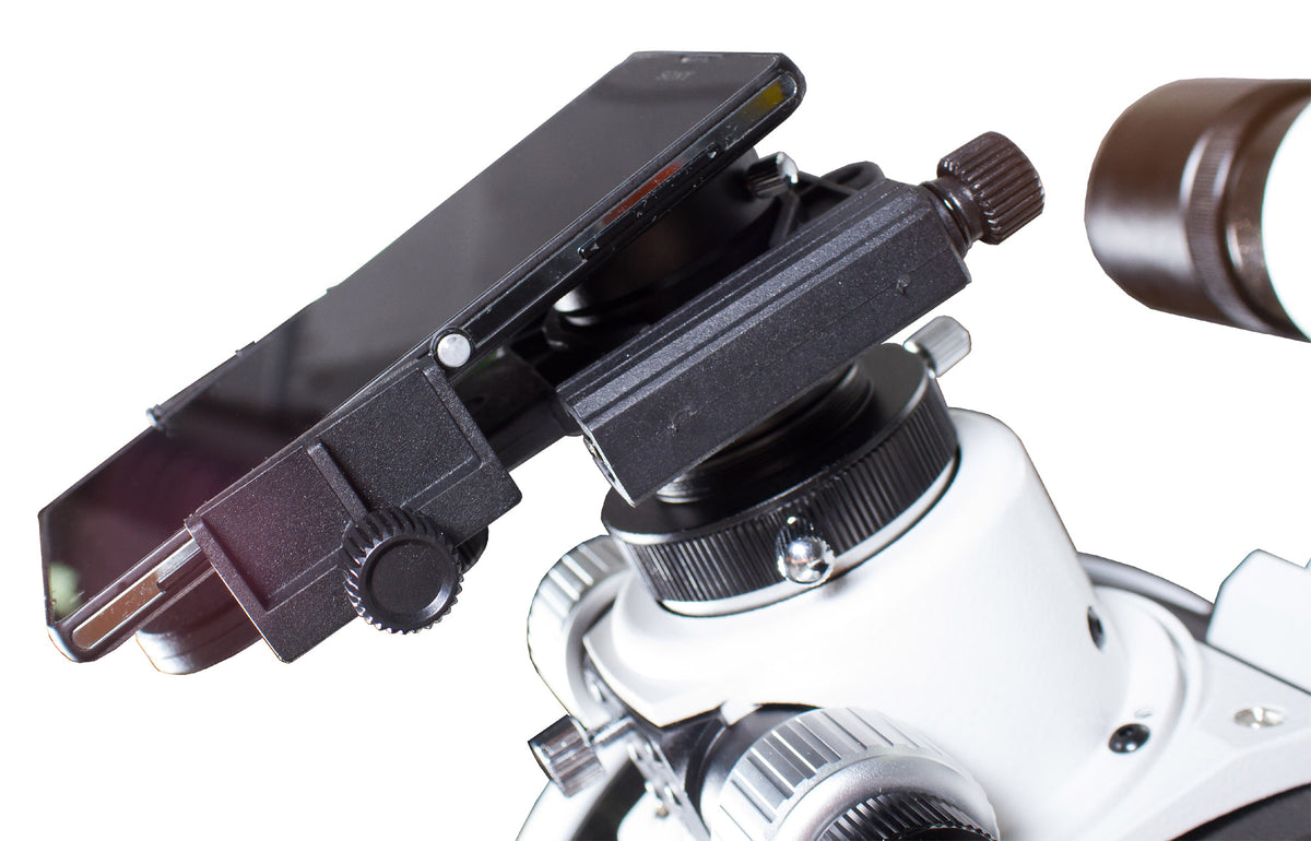 Adaptador smartphone para telescopio astrofotografía A10