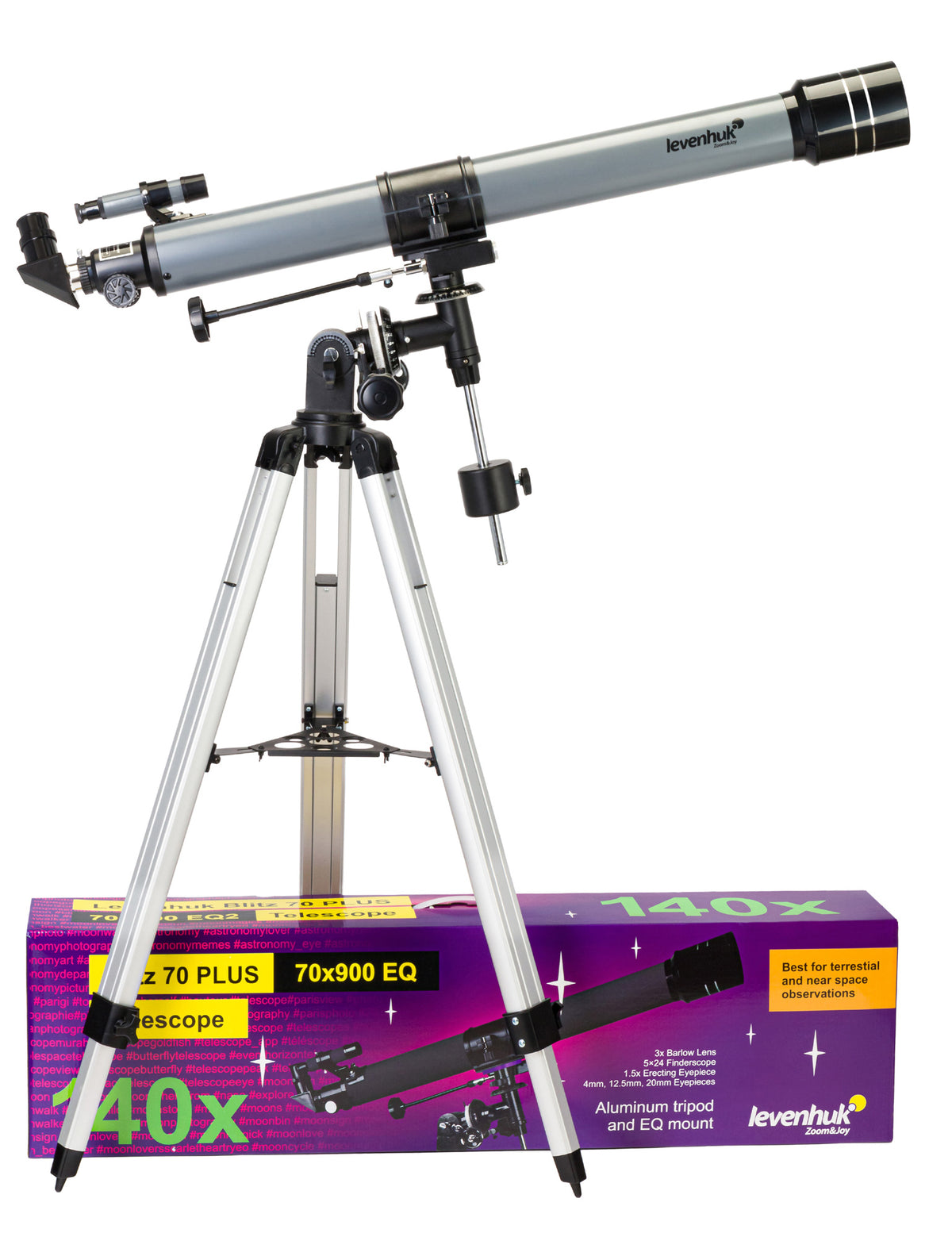 70/900 Blitz PLUS EQ2 Telescope