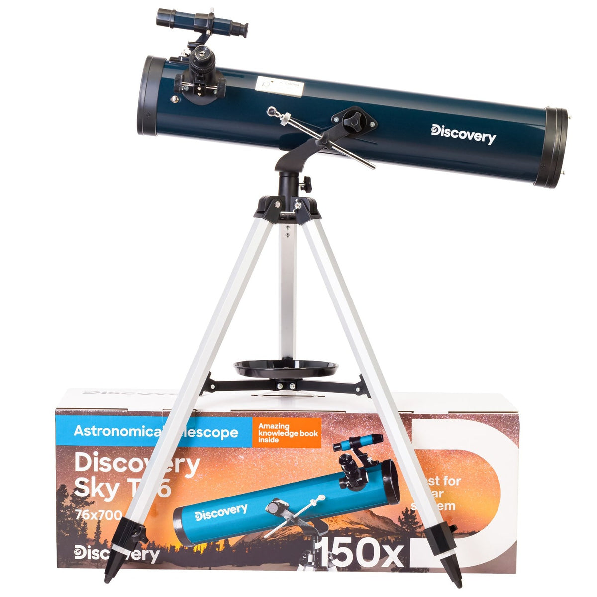 Telescopio Discovery Sky T76 76/700 mm