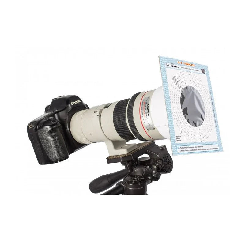 AstroSolar® ECO-size OD 5.0 140x155mm sun filter foil