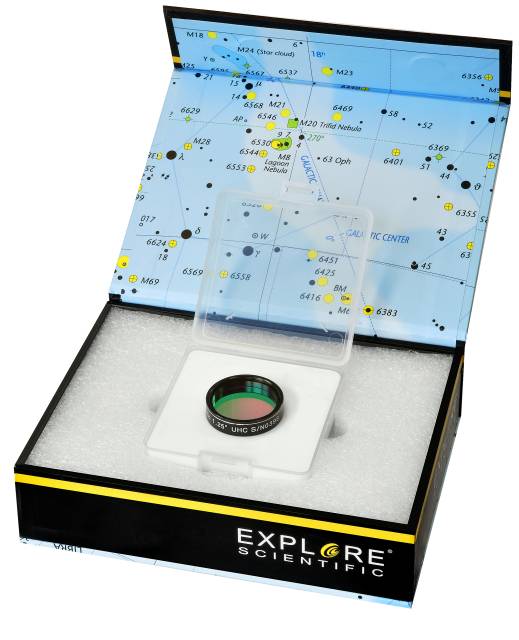 EXPLORE SCIENTIFIC UHC filter for weakly illuminated objects