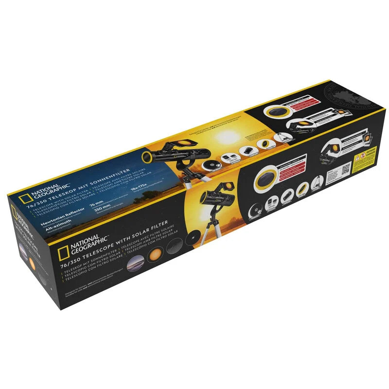National Geographic N 76/350 Solar AZ Telescope