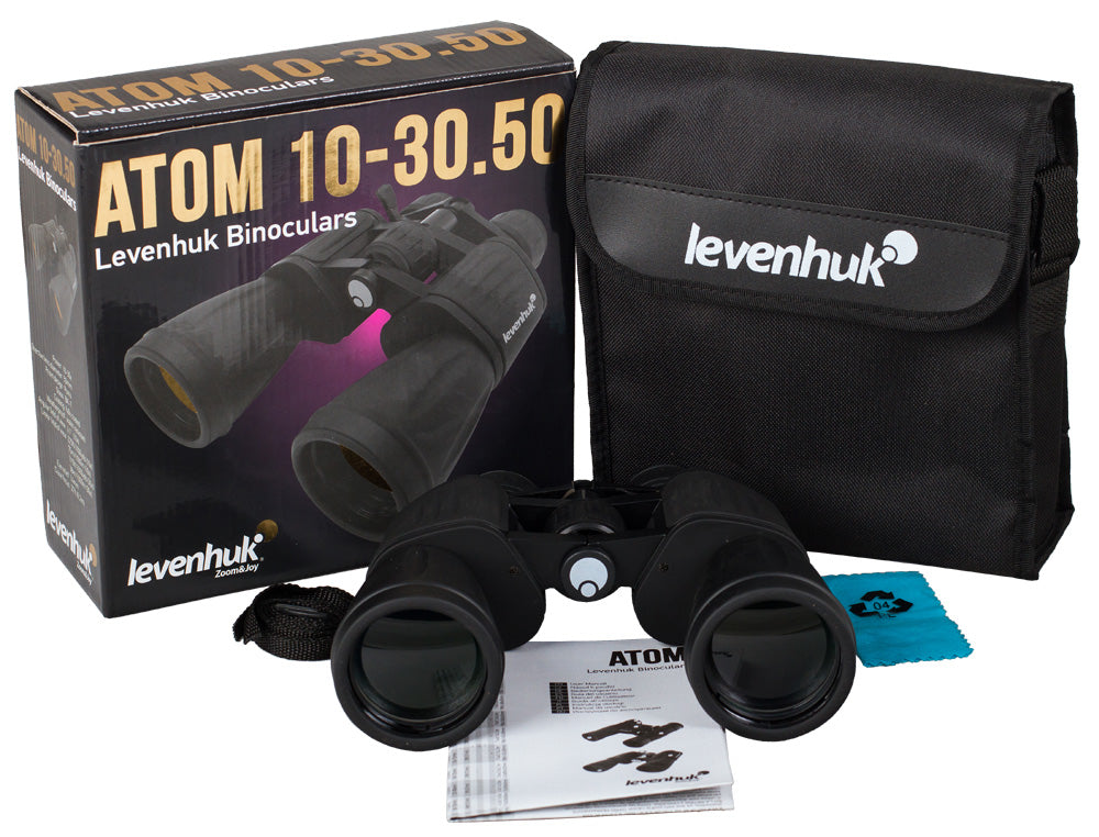10-30x50 Atom Binoculars