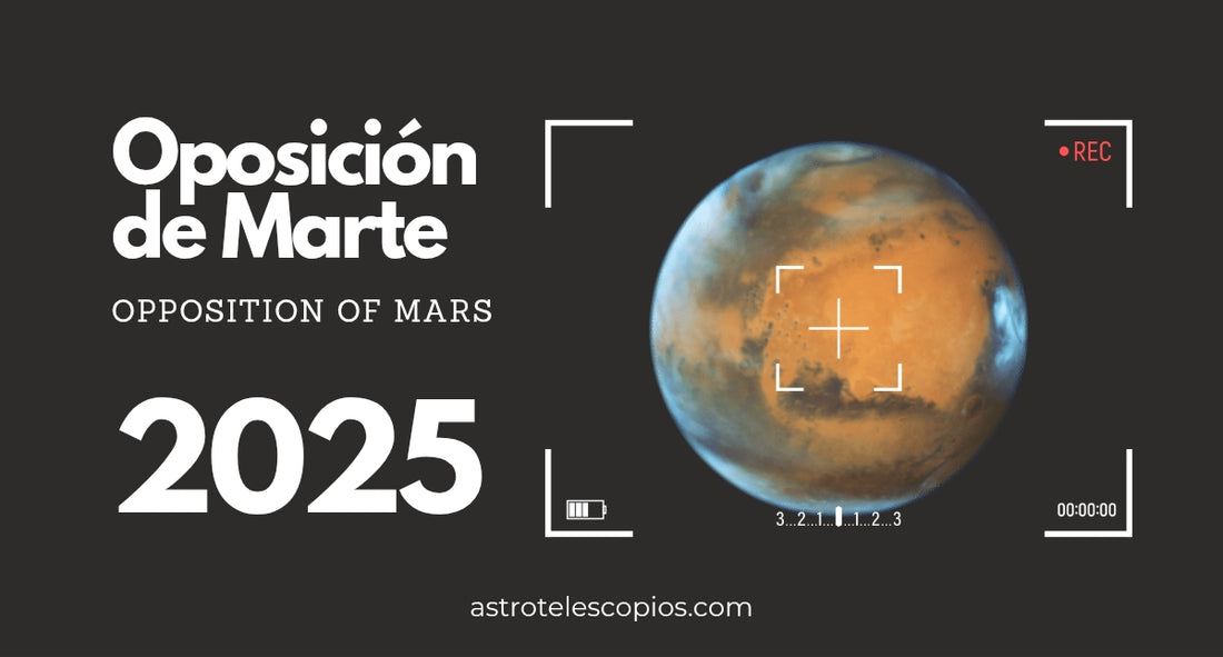 Prepárate para la Oposición de Marte del 2025