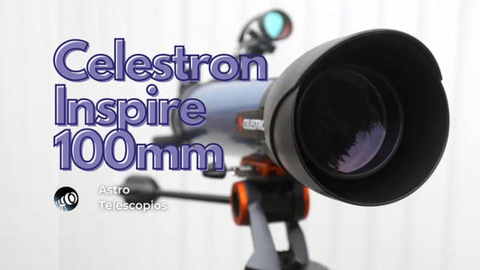 Celestron Inspire 100AZ: el mejor telescopio para un configuración rápida