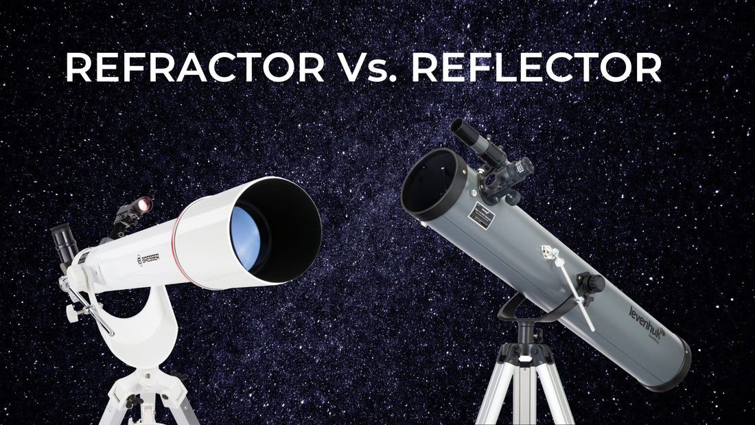 Telescopio refractor Vs reflector