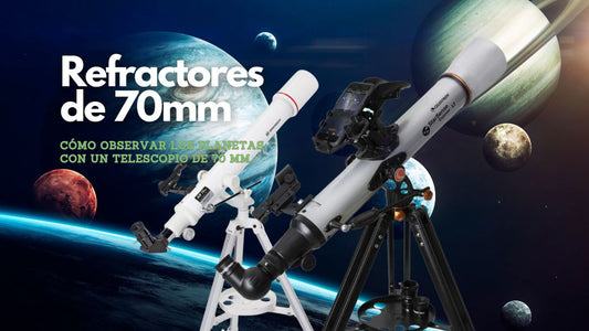 Cómo observar los planetas con un telescopio de 70 mm